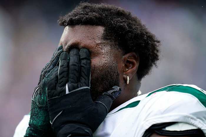 Jets' LT Mekhi Becton